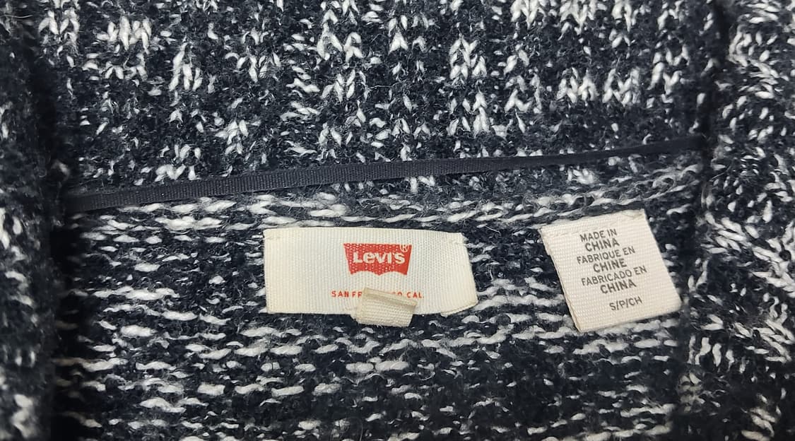 리바이스(LEVI'S) 공용 니트 로브 가디건 상품이미지5