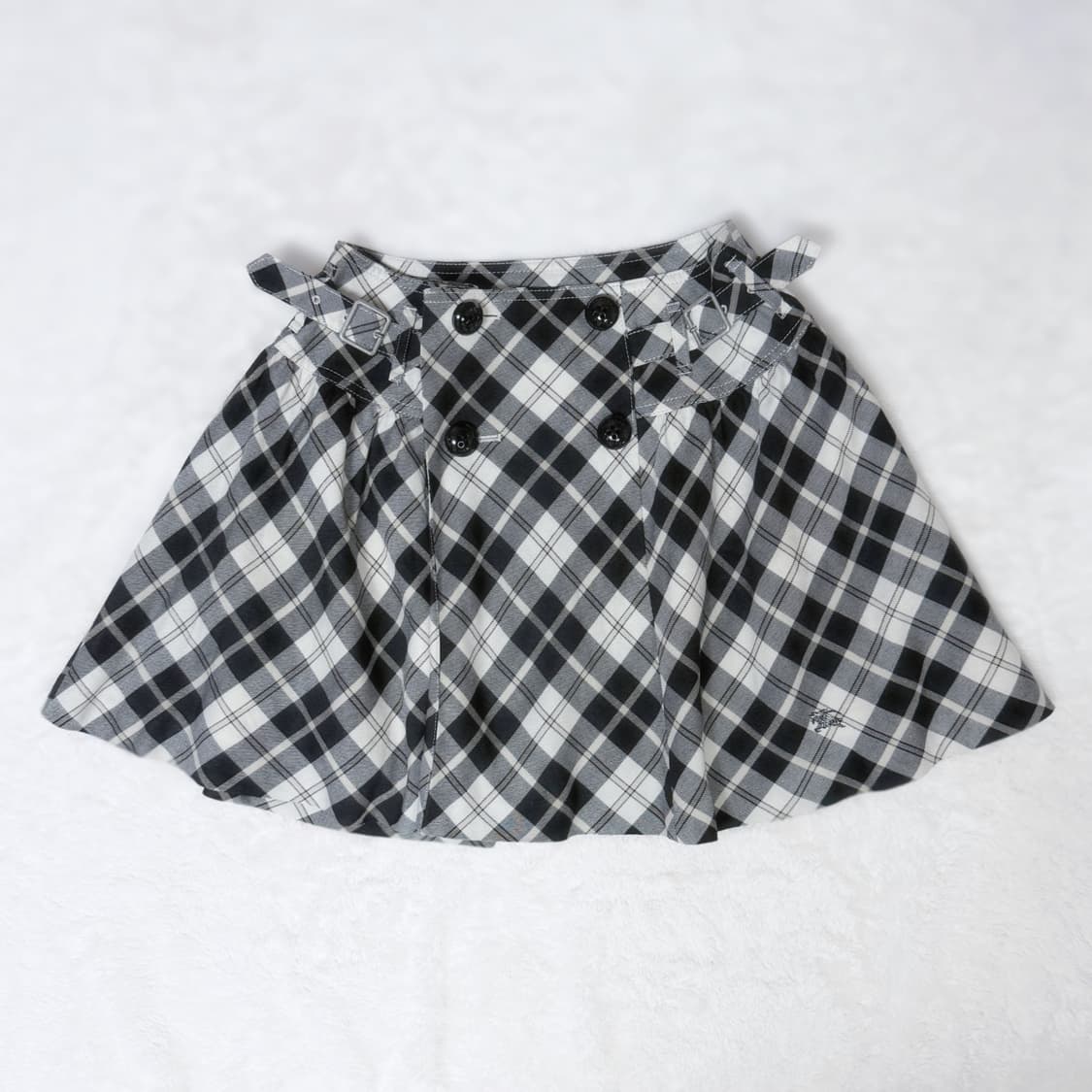Burberry 블루라벨 오네갸루 로걀 미니 스커트 ≽^•⩊•^≼ 상품이미지2