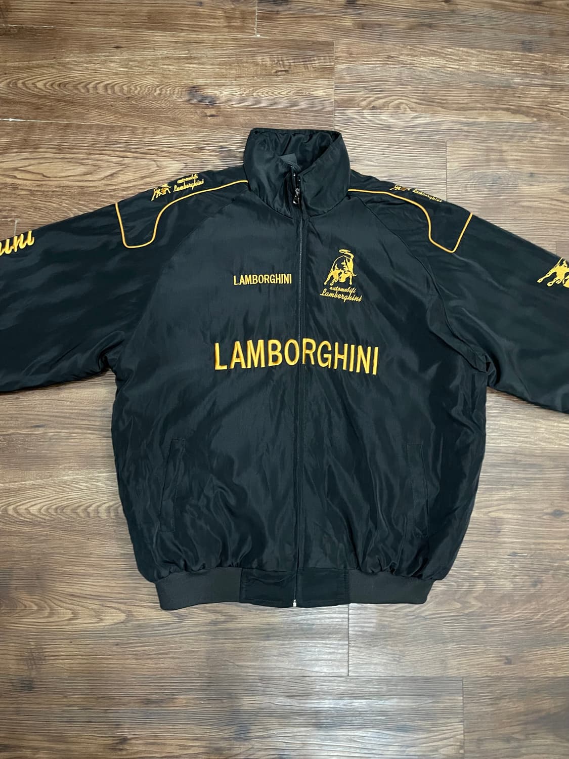 람보르기니 F1 레이싱 자켓 점퍼 블랙 상품이미지3