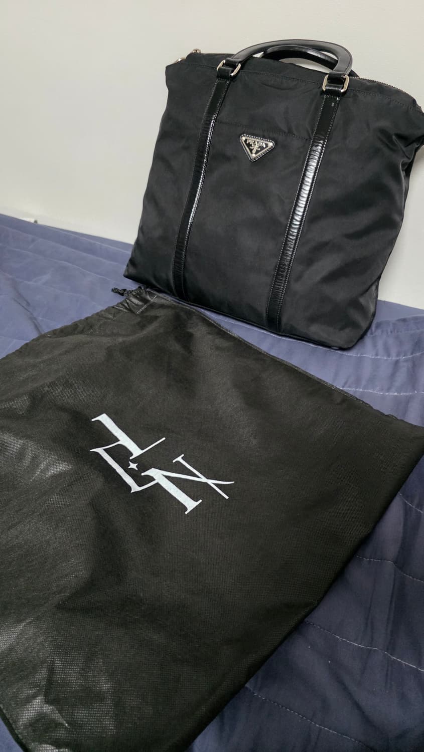 프라다 Pre-Owned 2013-2025 테수토 사첼 백 YRRBJ40 상품이미지10