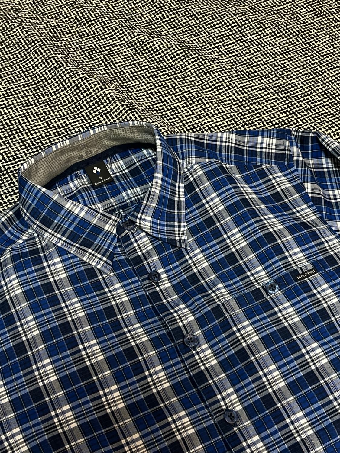 몽벨 체크셔츠 상품이미지1