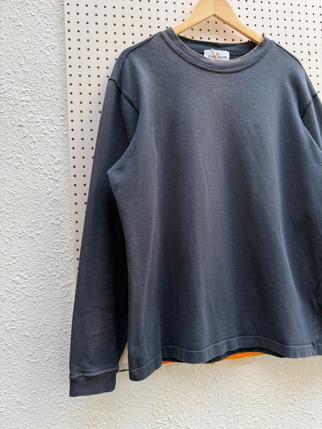 FADED BLACK STONE ISLAND 페이드 스톤아일랜드 티셔츠 상품이미지4