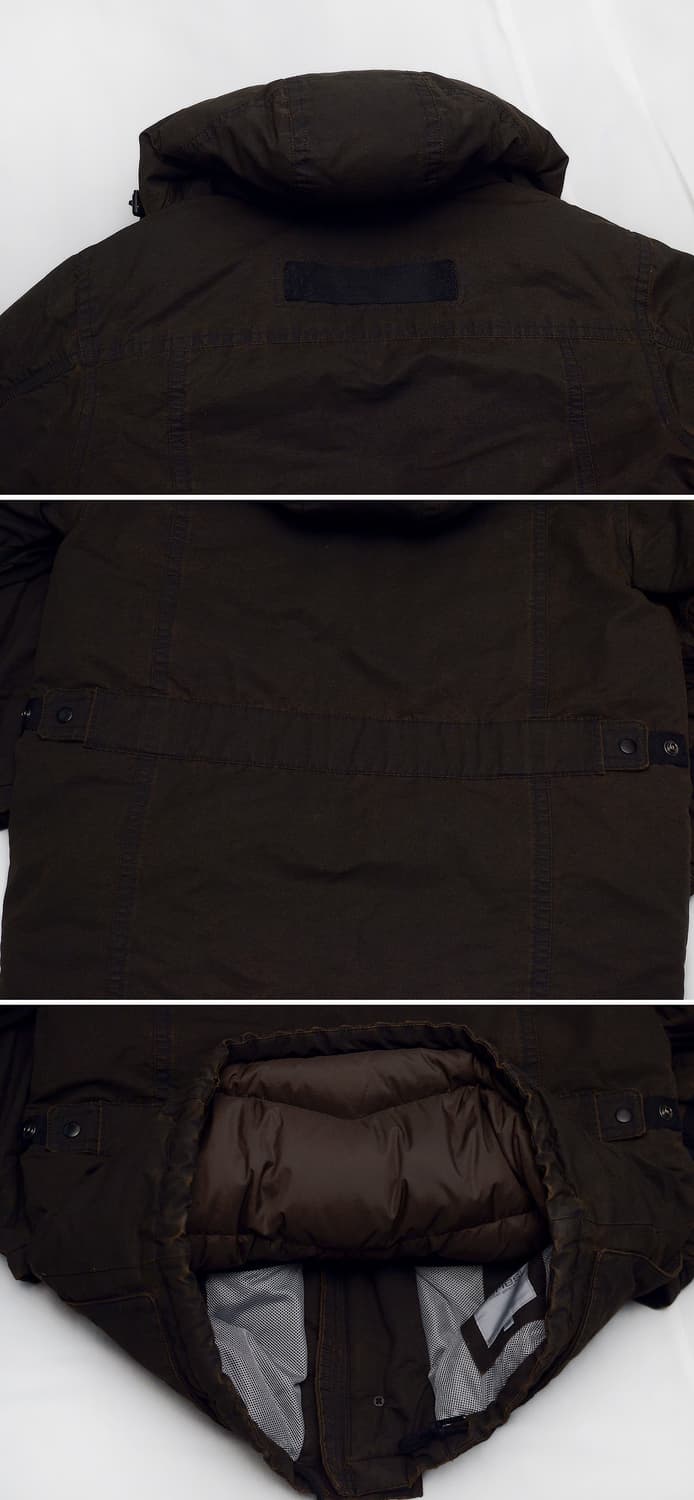 미착용) 시리즈 사우스폴 리서처 구스다운 롱패딩 파카 (100) 상품이미지5