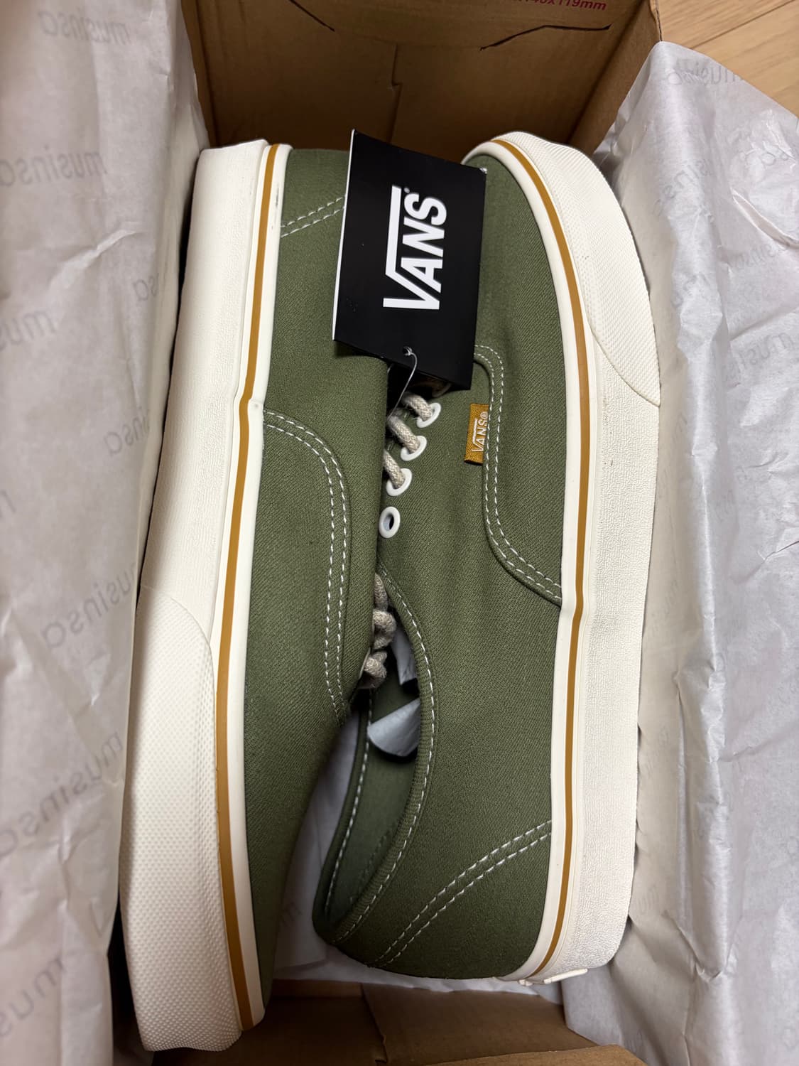 [275] 25fw 반스 어센틱 올리브 그린 새상품 급처해용💙 상품이미지1