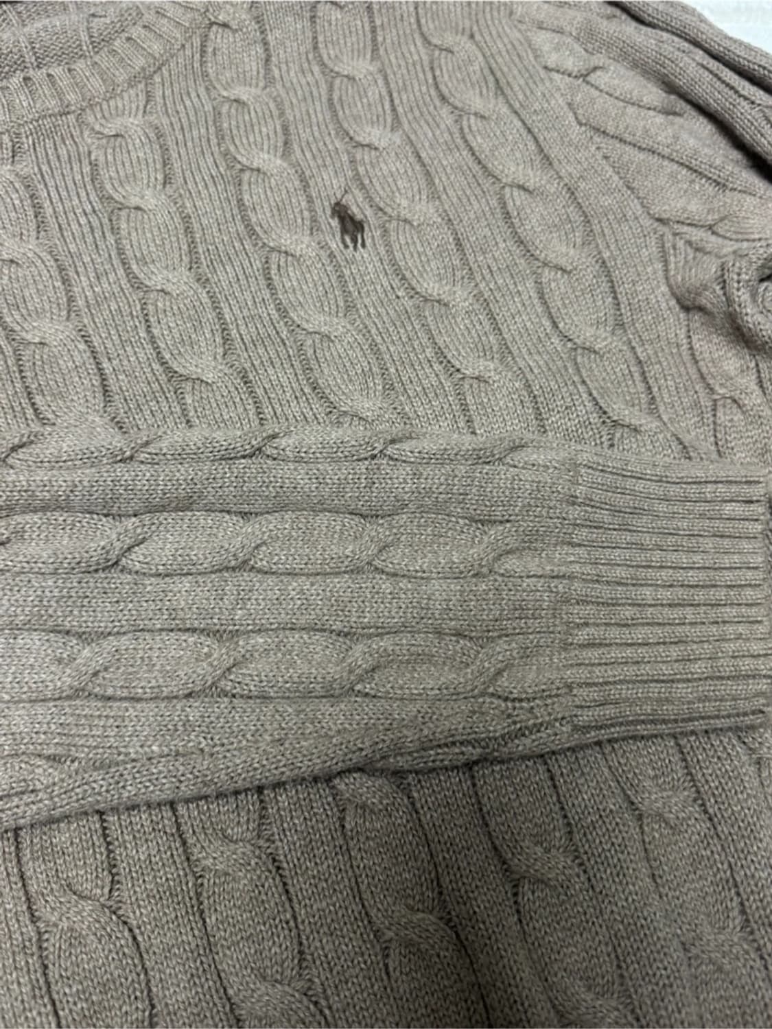 폴로 니트 브라운 L 상품이미지4