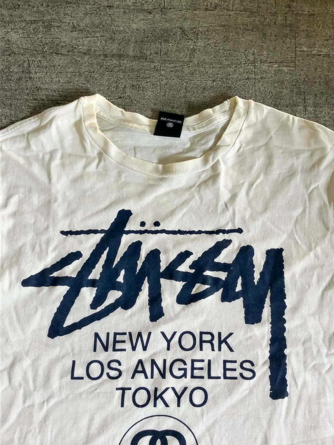 Stussy 스투시 올드스쿨스트릿 월드투어 반팔티셔츠 상품이미지2