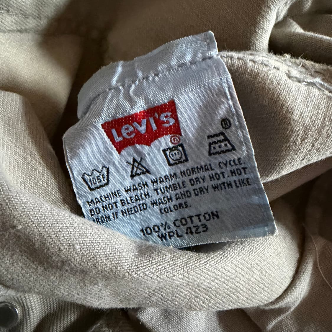 levi’s 00’s 라이트 그레이 워싱 데님팬츠 상품이미지4