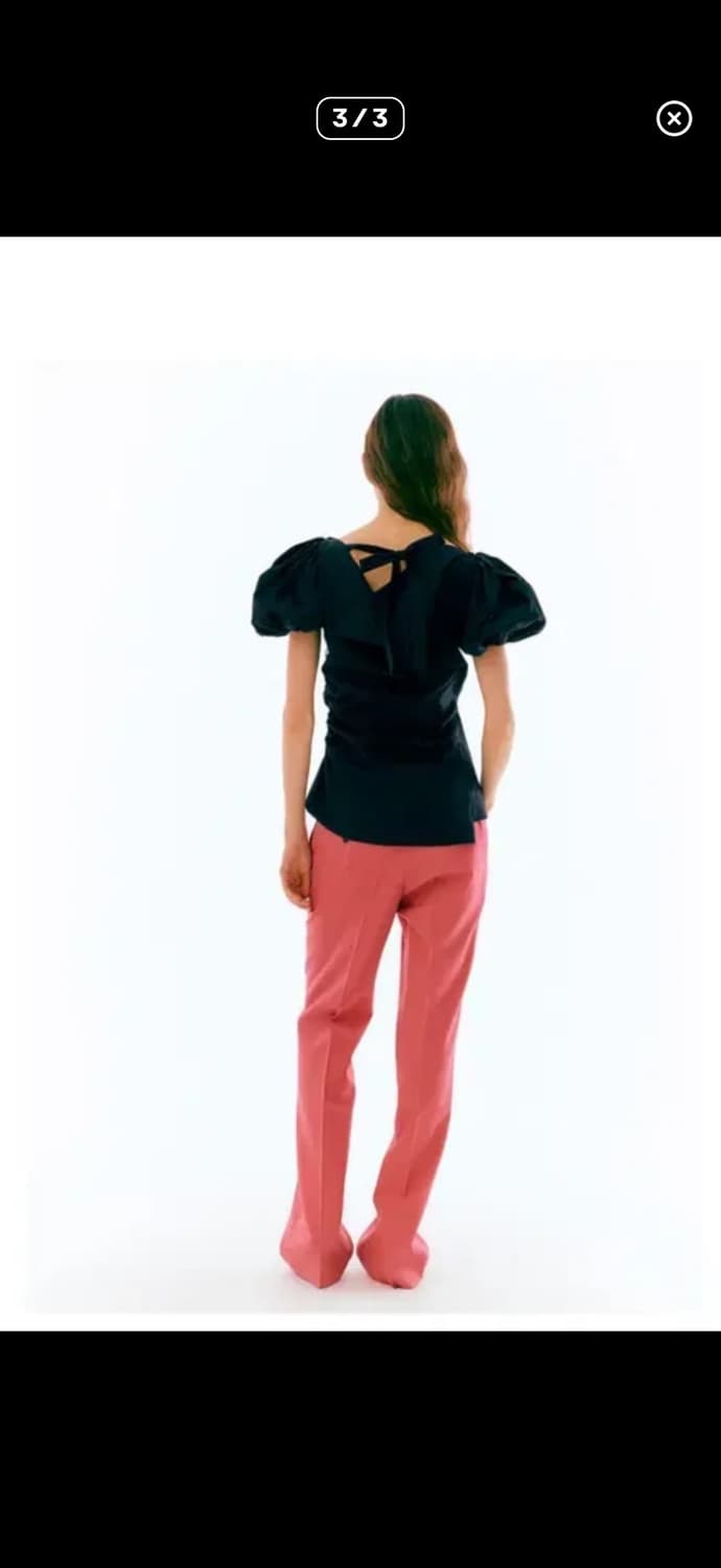 퍼프 블라우스 상품이미지3