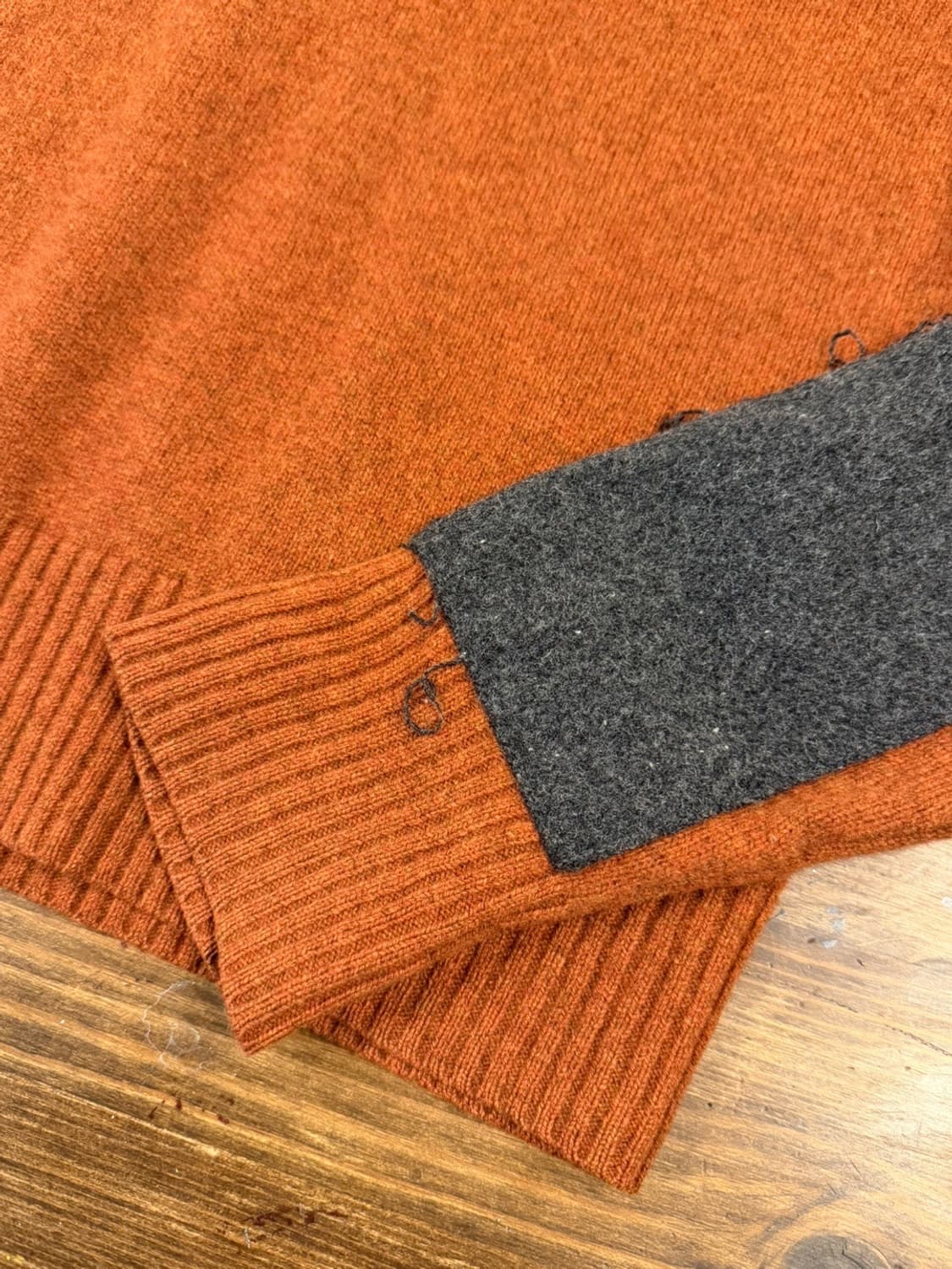 바나나 리퍼블릭 메리노울 숄칼라 니트 100 상품이미지9