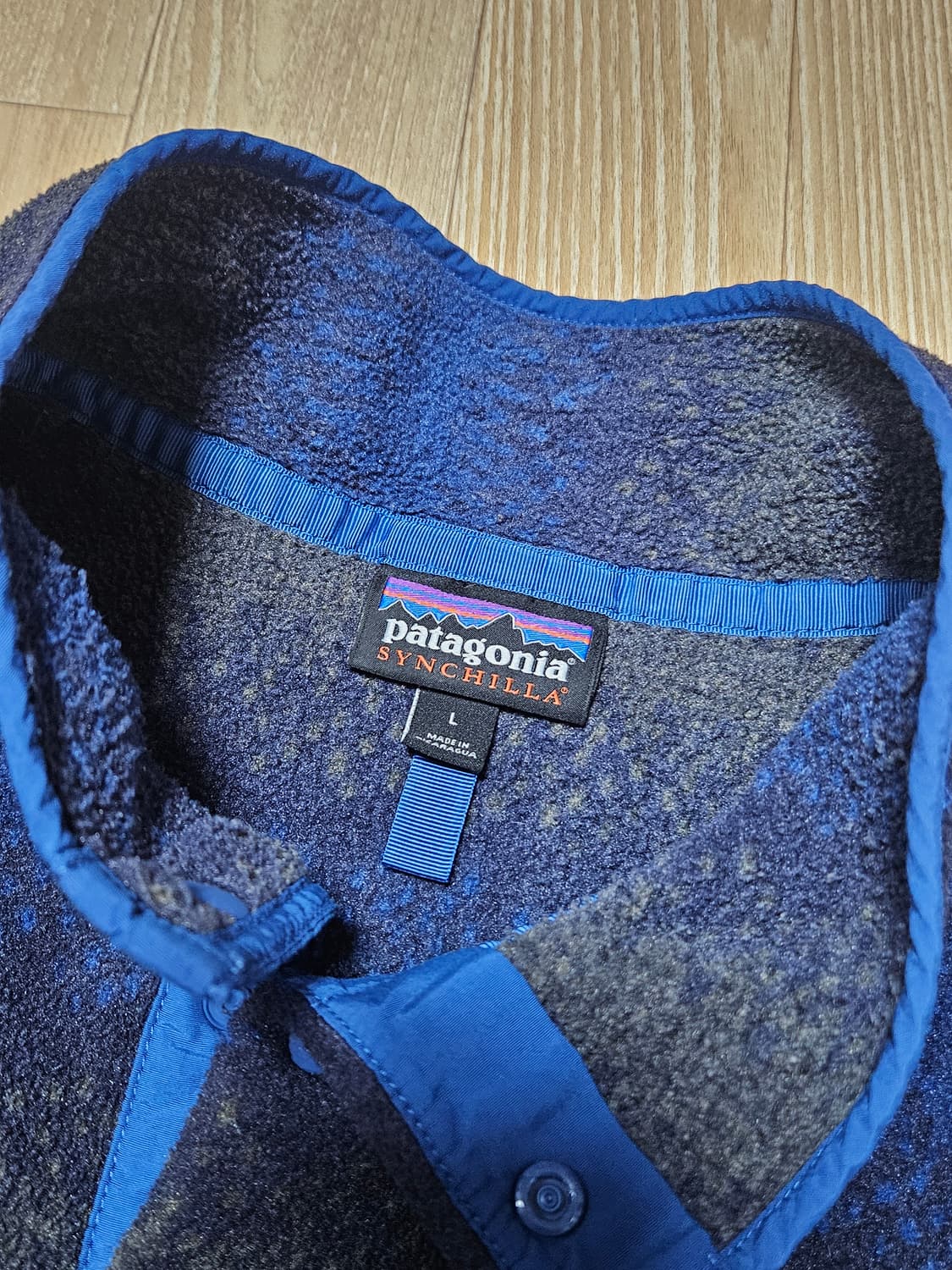 파타고니아 신칠라 플리스 후리스 맨투맨 아노락 상품이미지3