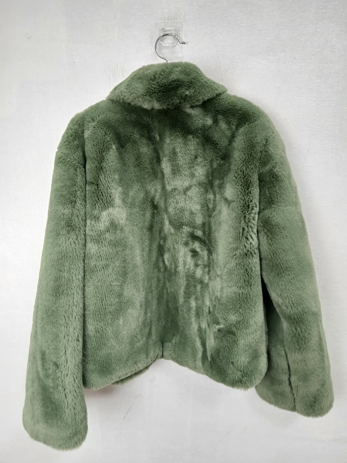 숏 퍼 자켓 그린 90 S 새제품 상품이미지3