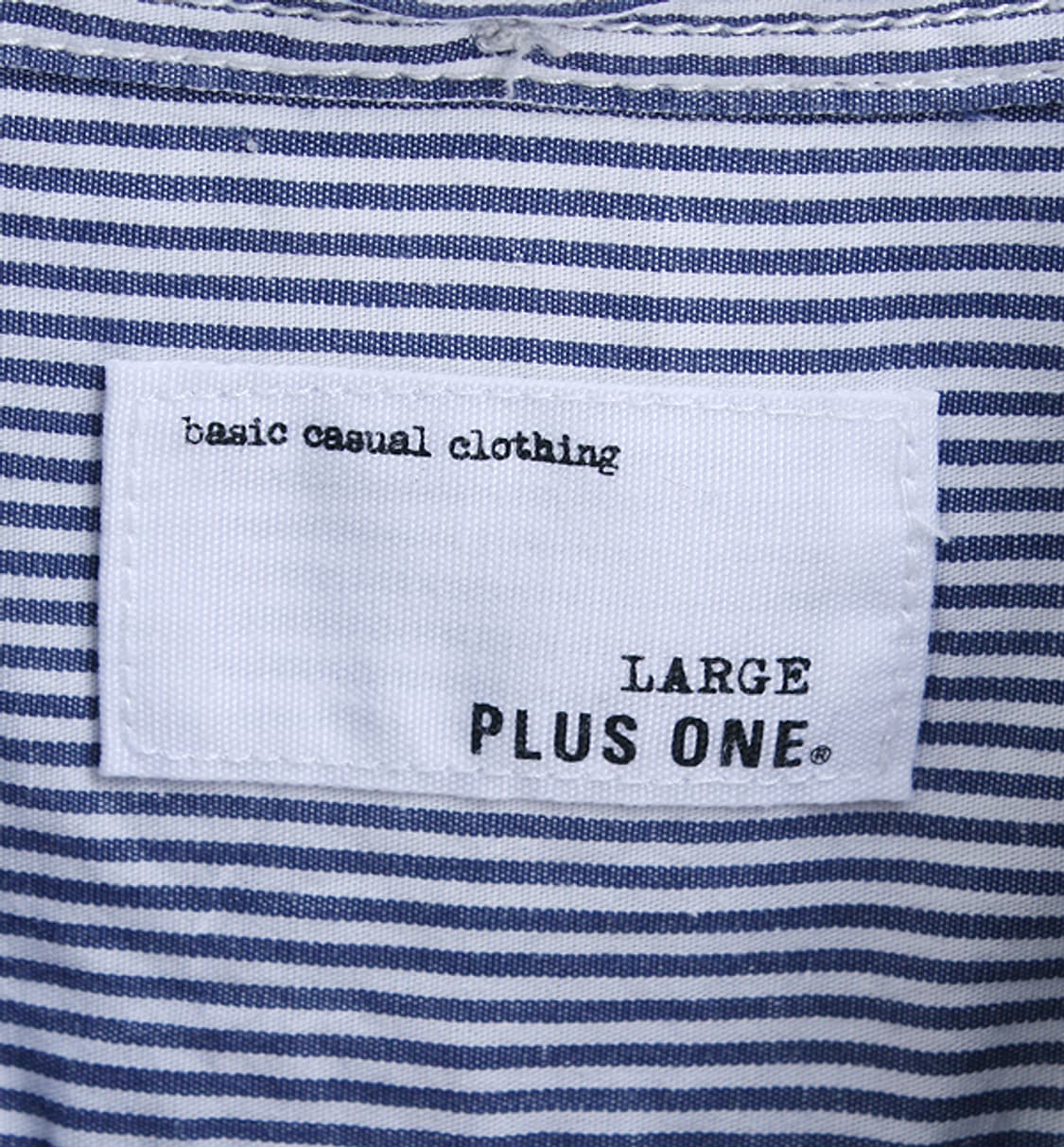 PLUS ONE cotton B.D. shirt _ S4867 상품이미지7