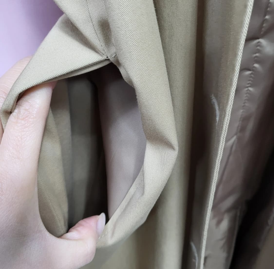 마뗑킴 롱 트렌치 코트 ~F 오버핏 상품이미지5