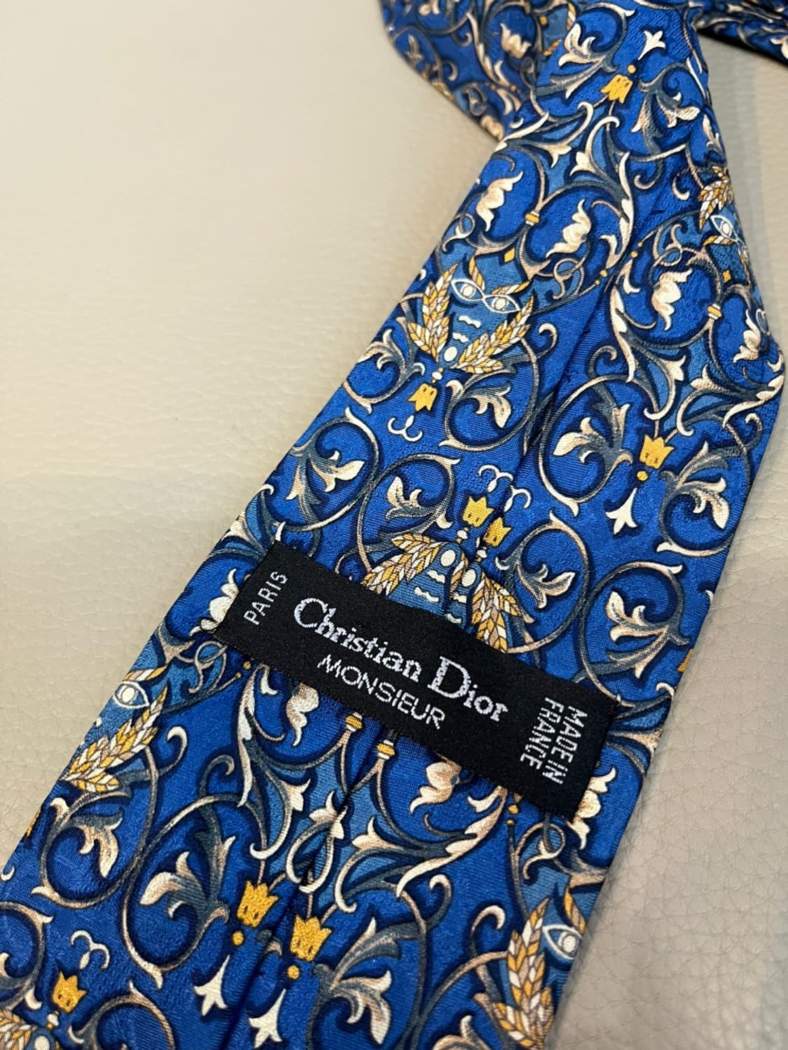디올 실크 넥타이 Made in FRANCE 상품이미지4