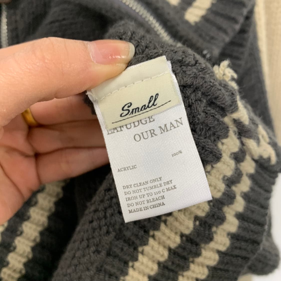 라퍼지스토어 나그랑 니트 가디건 상품이미지5