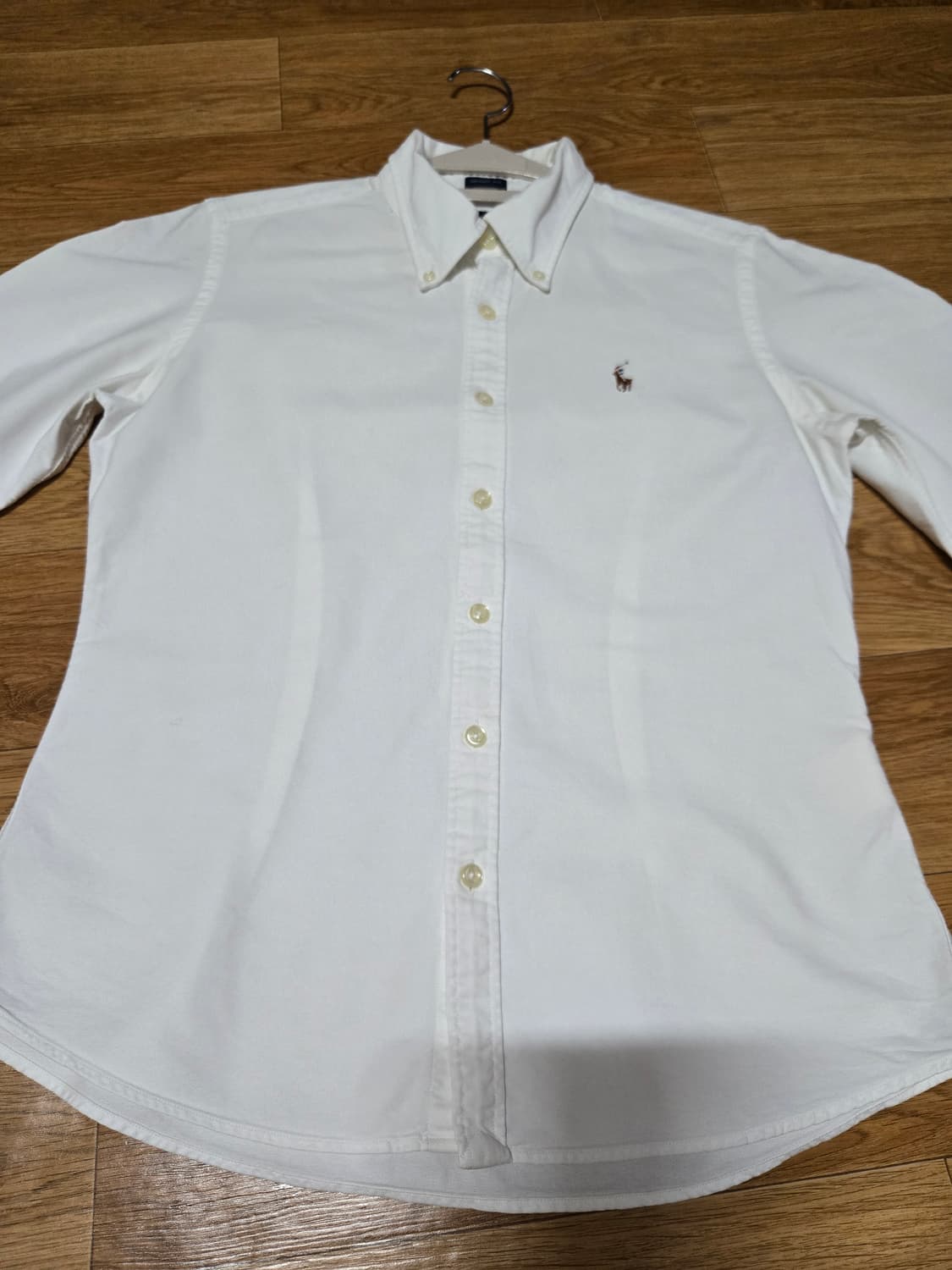 로렌 랄프로렌 여성 옥스포드 화이트 셔츠 상품이미지4