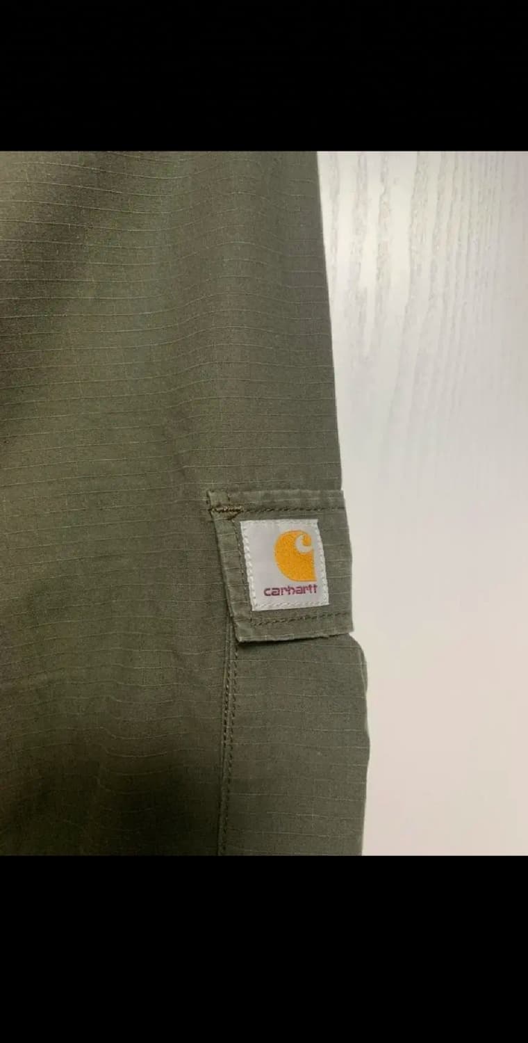 칼하트 카고 바지 32x32 올리브 상품이미지2