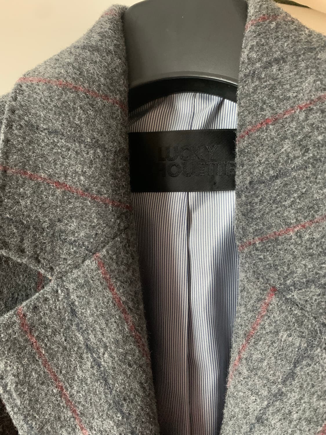 럭키슈에뜨 스트라이프 코트 상품이미지8