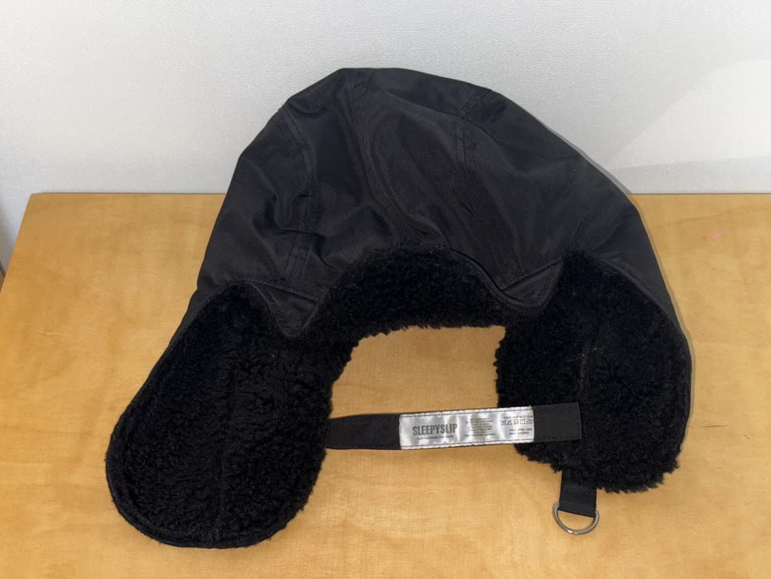 슬리피슬립 귀도리 트루퍼햇 블랙 상품이미지2