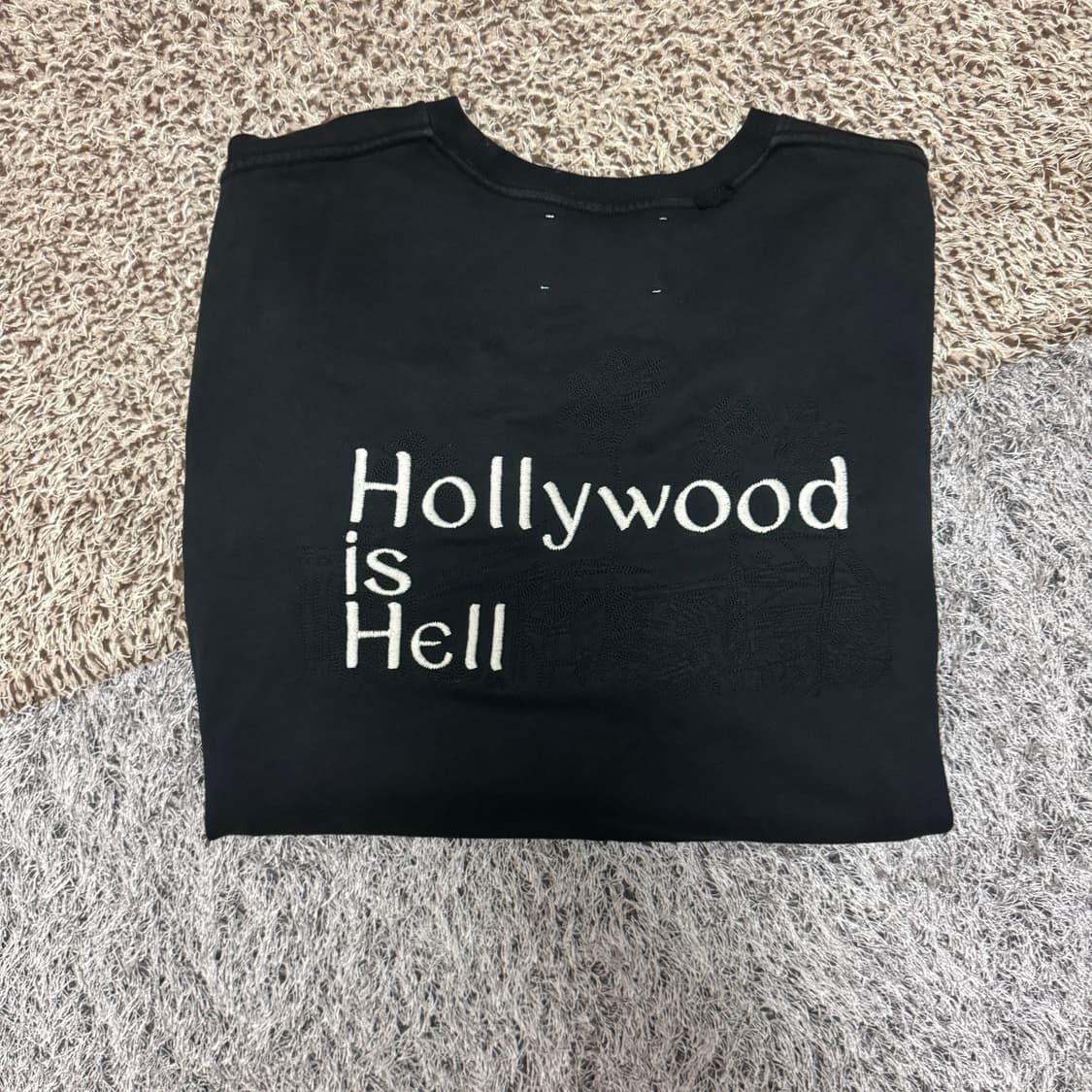 팔리할리우드 hollywood is hell 맨투맨 xl/2xl 상품이미지2