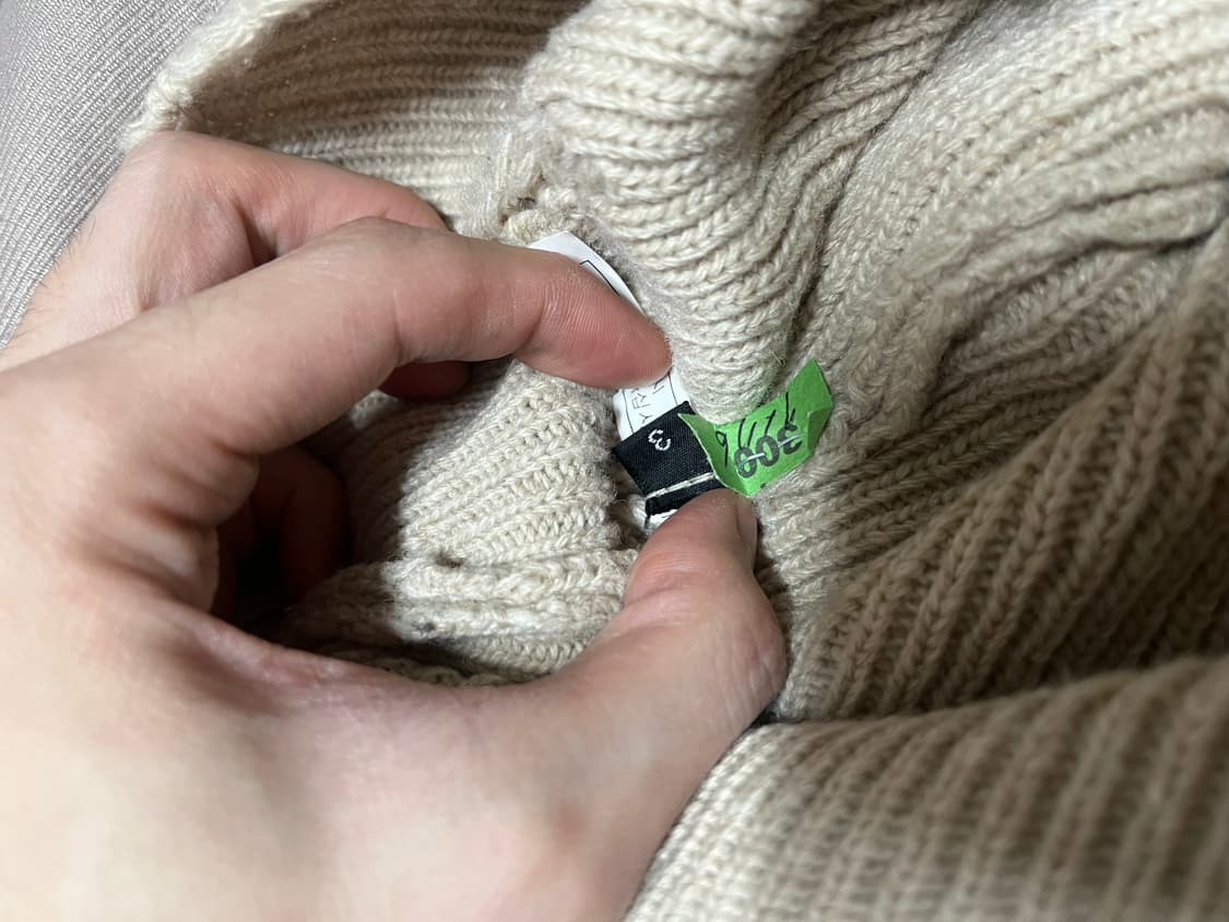 떠그클럽 패치 니트 상품이미지4