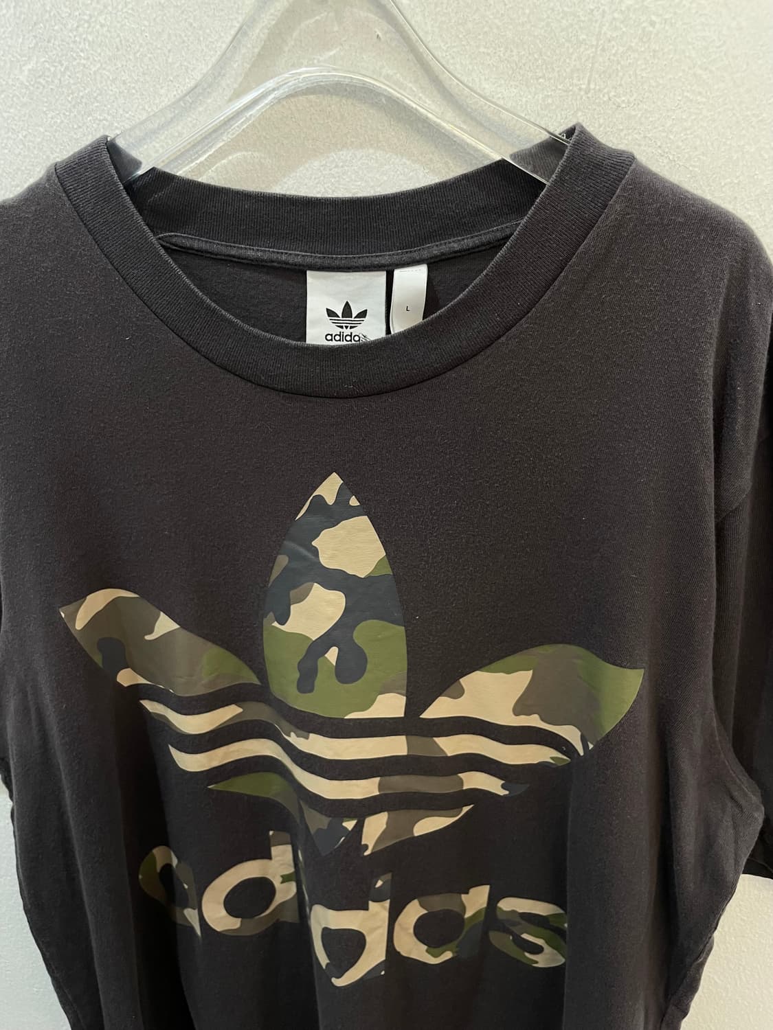 Adidas logo camo half T 상품이미지2