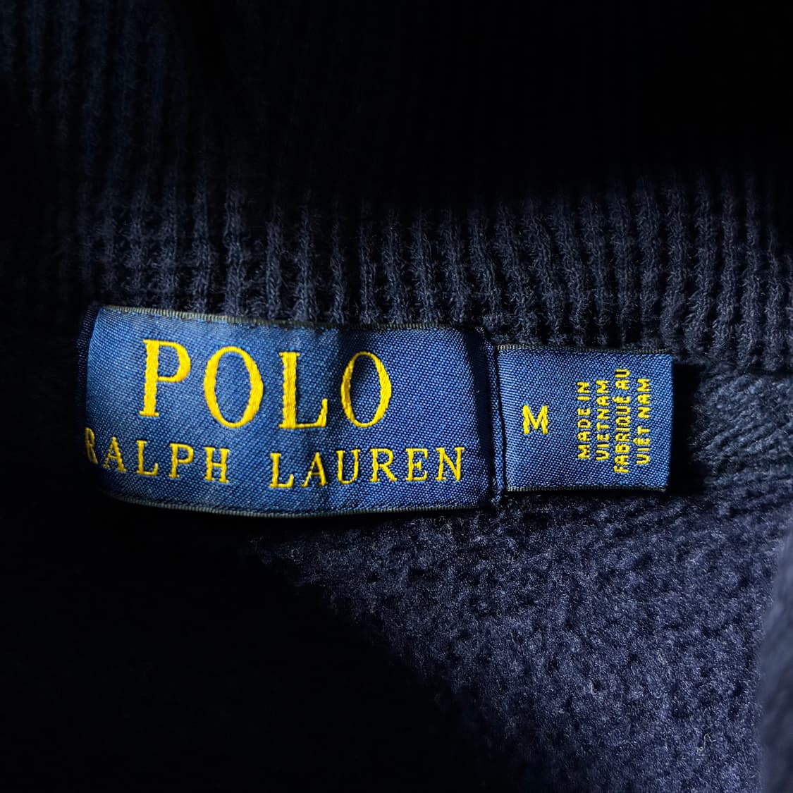 Polo  폴로 랄프로렌 자수 코튼 네이비 써멀 후드집업  상품이미지5