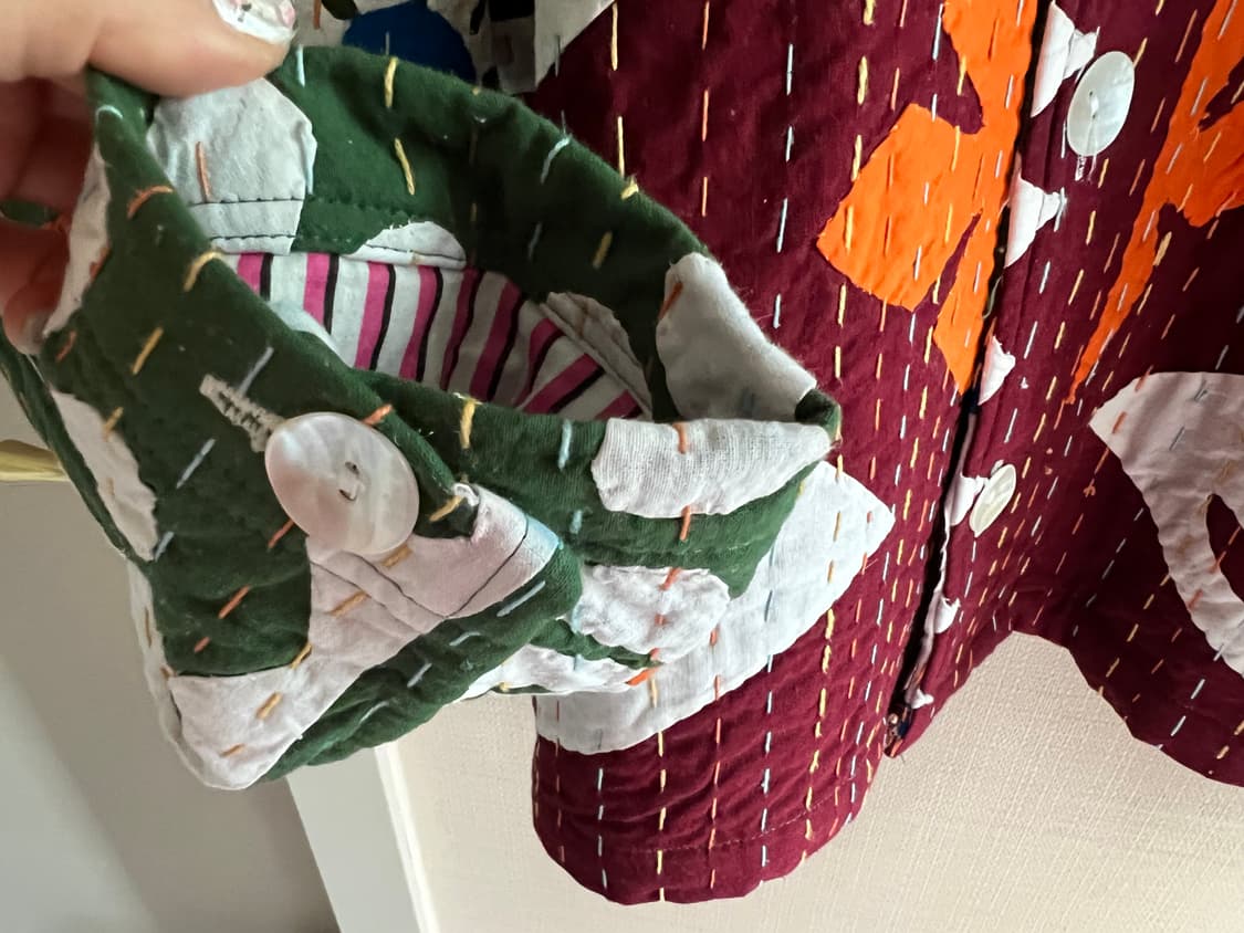 프리미엄 빈티지 리폼 칸타 퀼트자켓 남여공용 상품이미지6