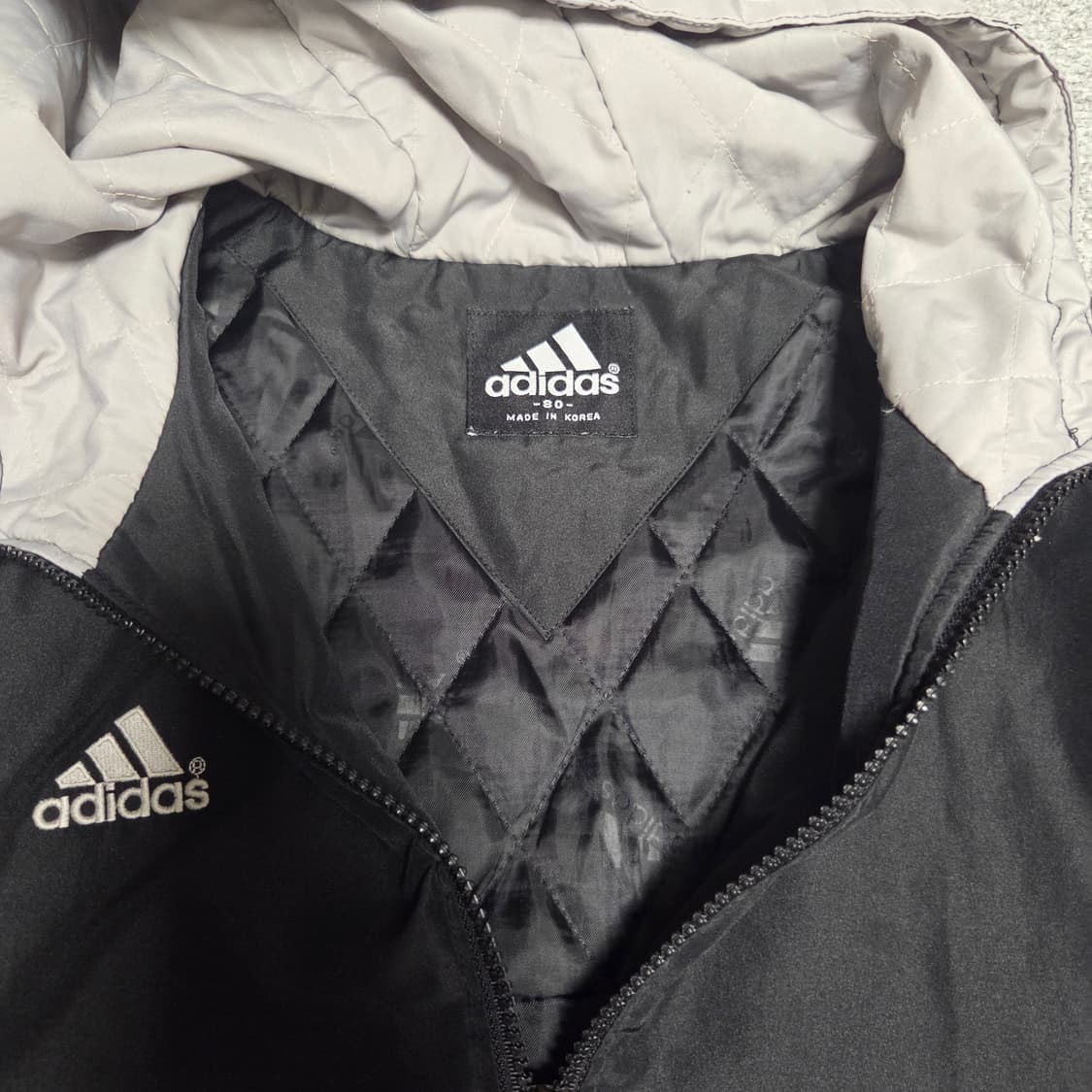 Adidas 아디다스 후드 점퍼 자켓 L(100) 상품이미지7
