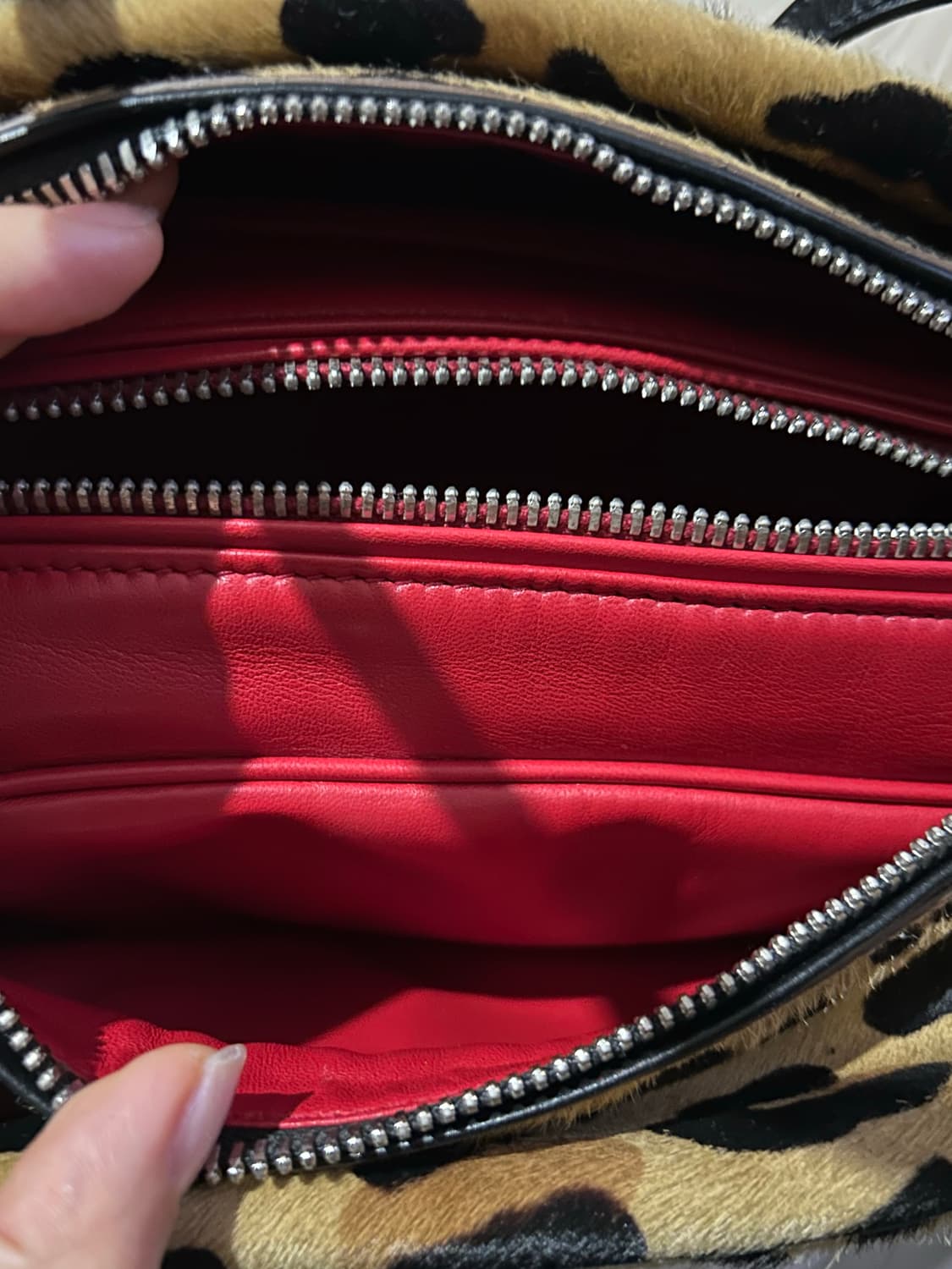 프라다 레오파드 토트백 상품이미지3