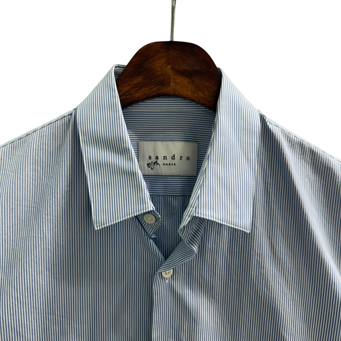 산드로 스트라이프 셔츠 상품이미지4