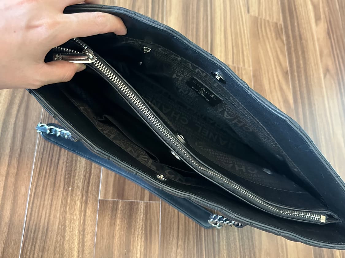 샤넬 그랜드 쇼퍼 토트백 블랙 상품이미지10