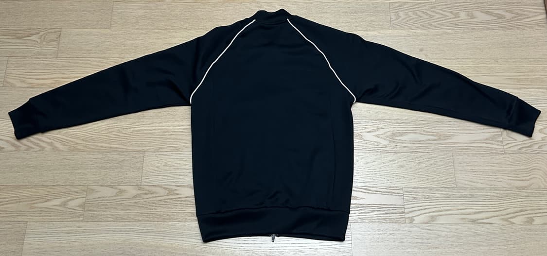 슈퍼스타 루즈 트랙탑 져지 블랙 화이트 상품이미지4