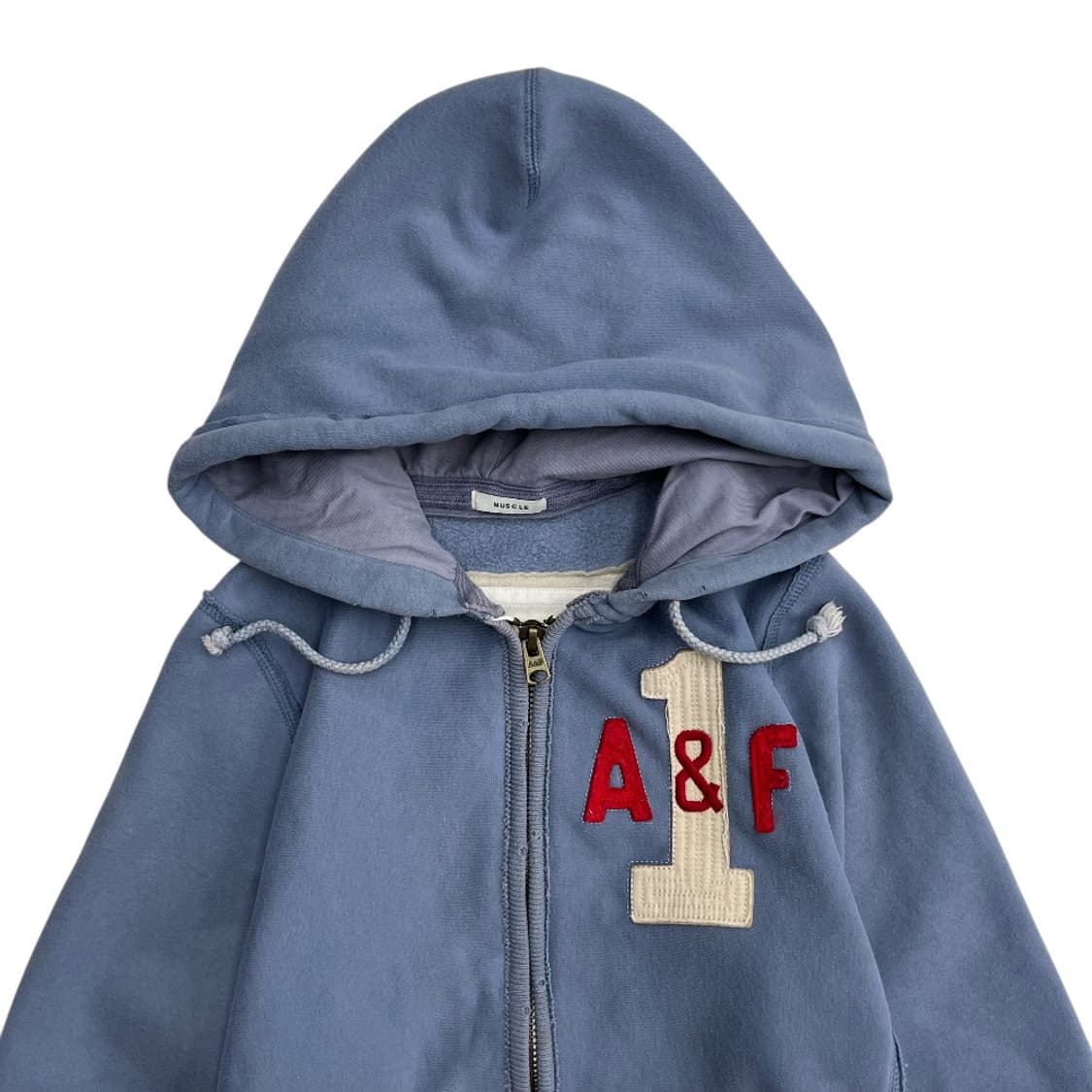아베크롬비 패치로고 소라 후드집업 S 상품이미지4