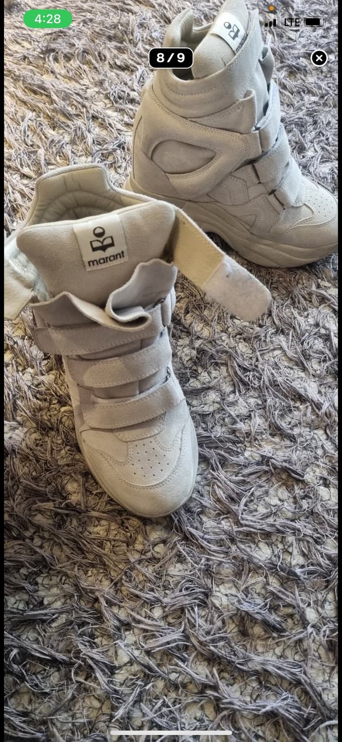 Isabel marant 베이지 스니커즈 상품이미지9