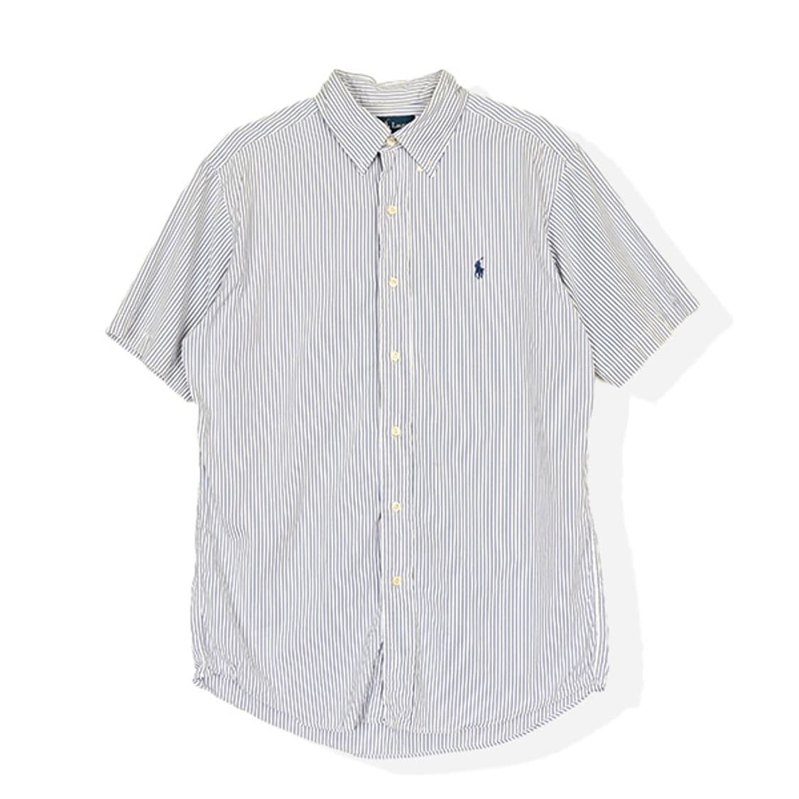 폴로랄프로렌 포니 스트라이프 하프 셔츠 (M) 상품이미지1