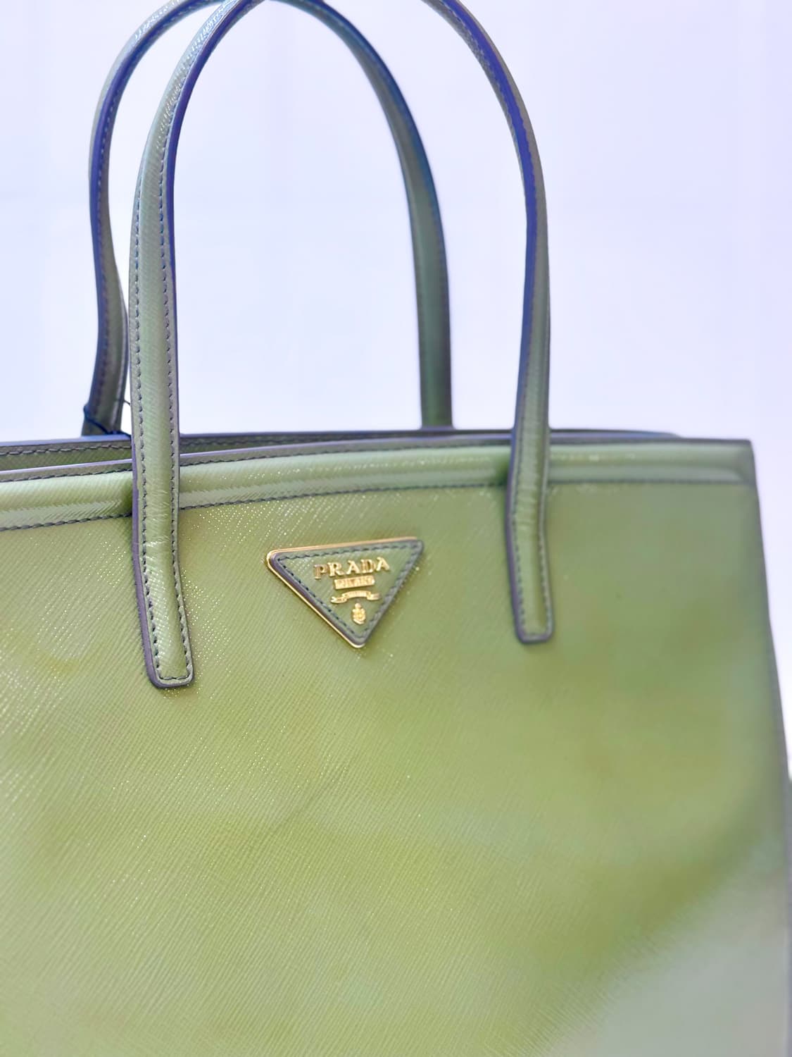 Prada 프라다 사피아노 베르니체 토트백 상품이미지2