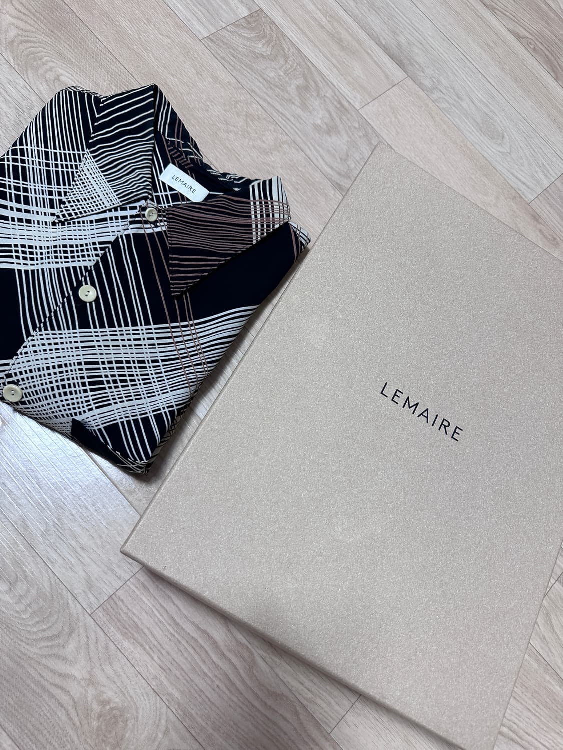 [52]르메르 마카롱 컨버터블 반팔 셔츠 상품이미지10