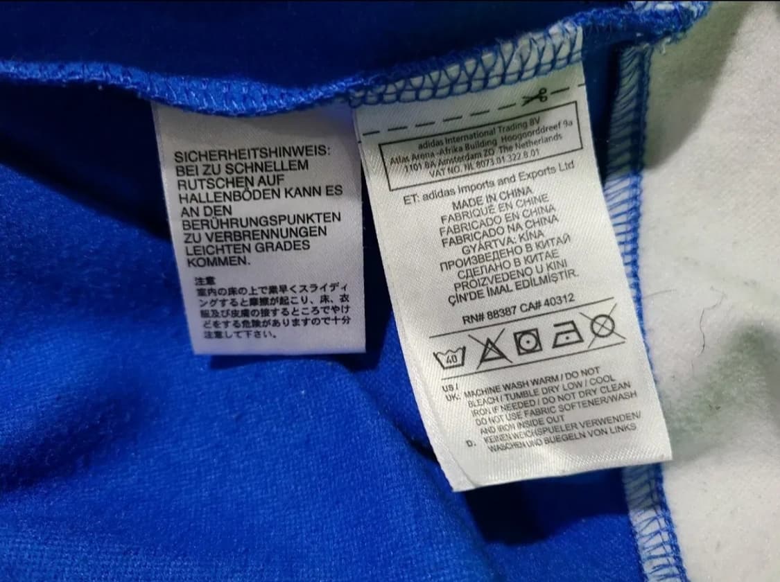 아디다스 15 16 아약스 트레이닝탑 상품이미지5