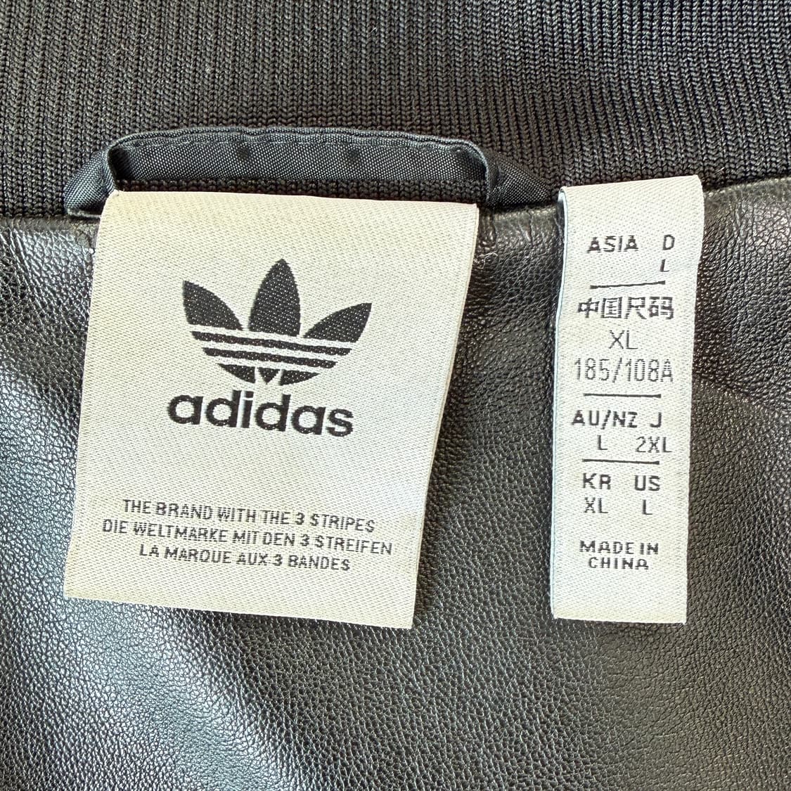 아디다스 포우 레더 자켓 XL 상품이미지5