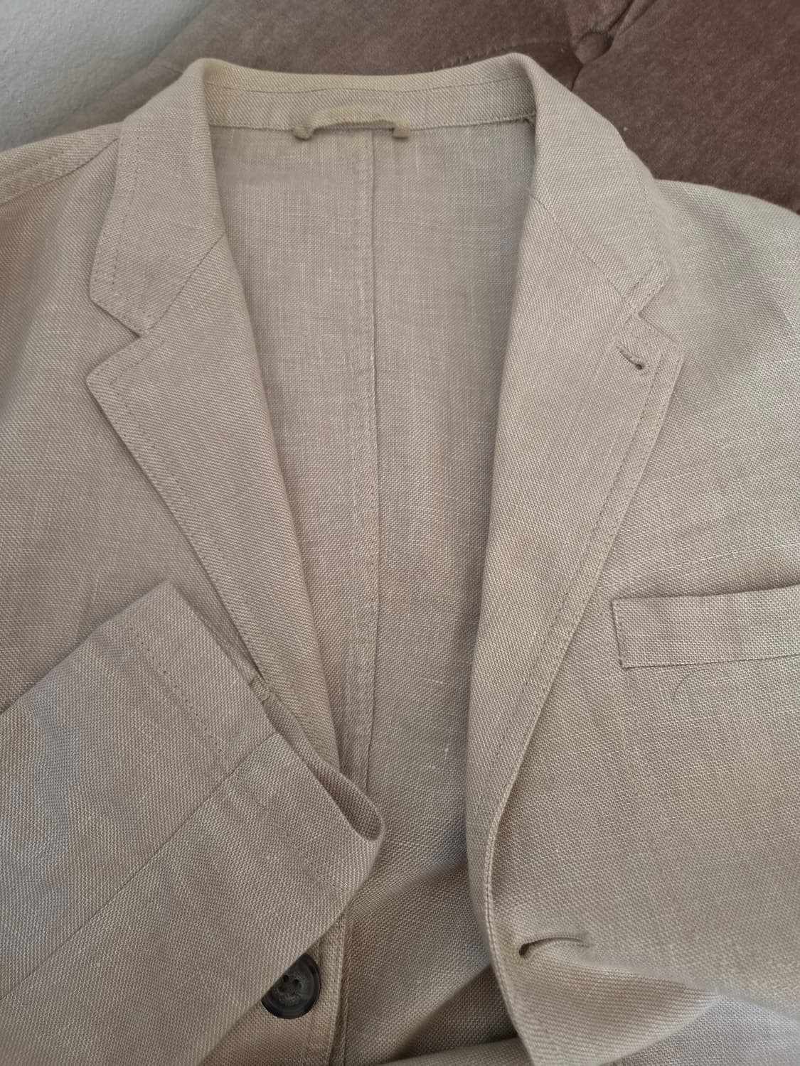 아르마니 익스체인지 남녀공용 간절기린넨자켓 상품이미지6