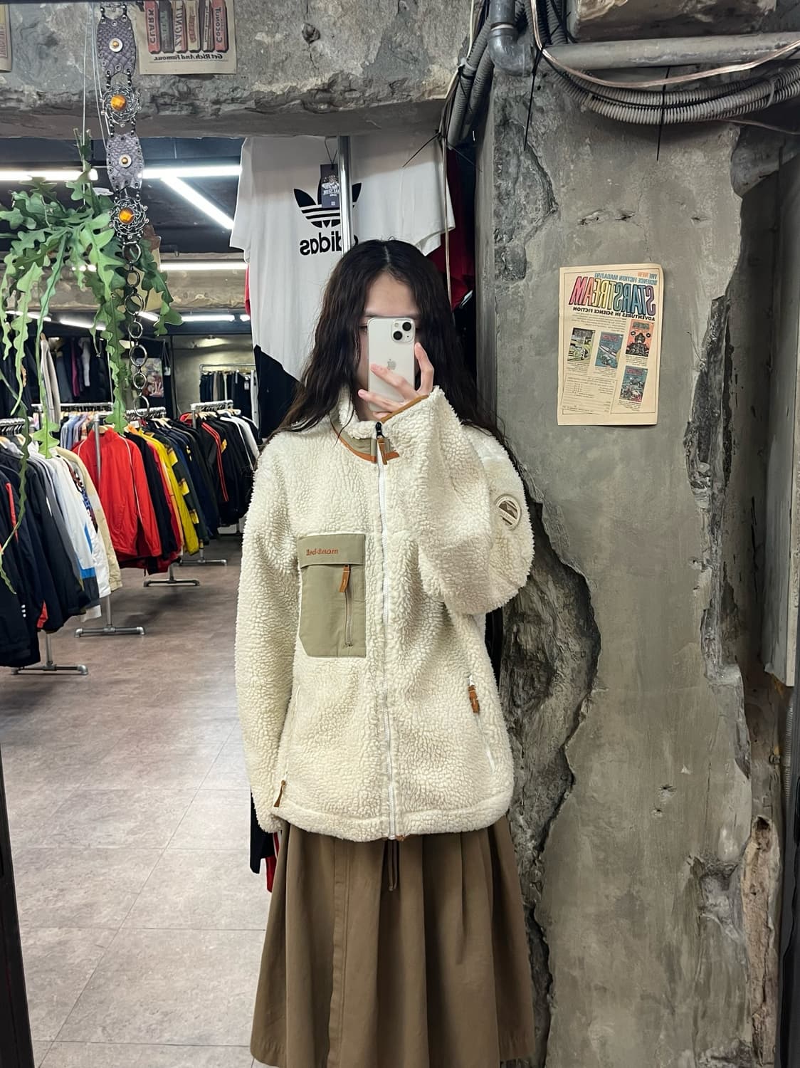 몽벨 플리스 자켓 아이보리 105 #csz1883 상품이미지2