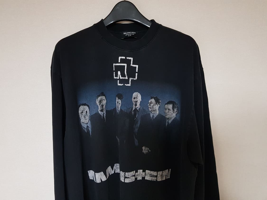 발렌시아가 람슈타인 롱슬리브 긴팔 티셔츠 상품이미지4