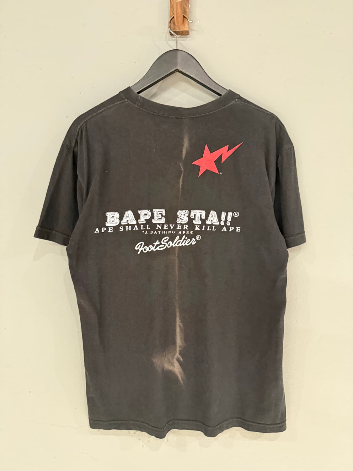 Bape sta printing detail tee 상품이미지10