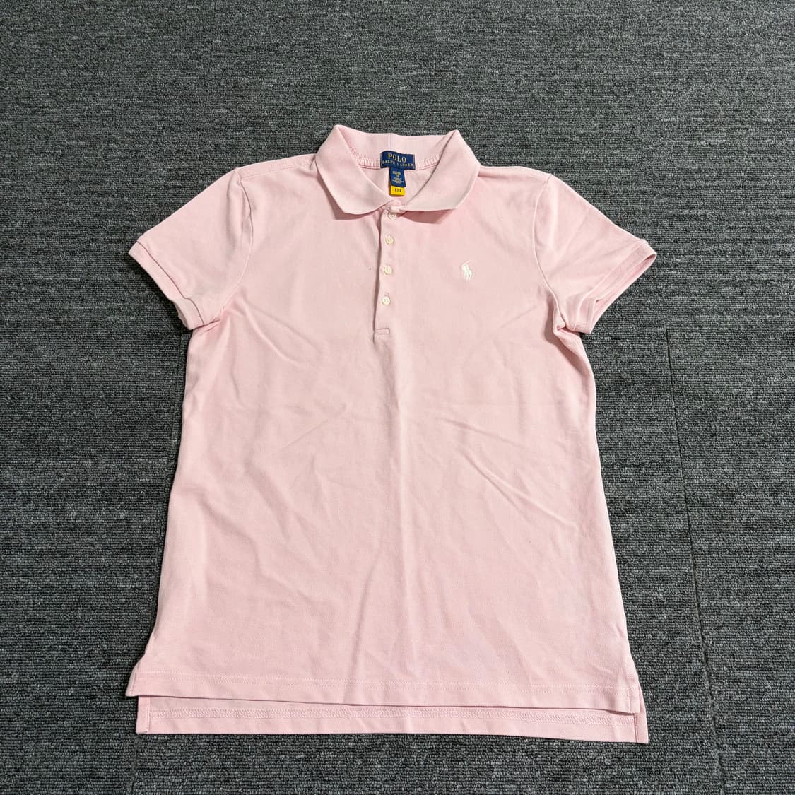 폴로 랄프로렌 걸스(16) 반팔 카라티 상품이미지1