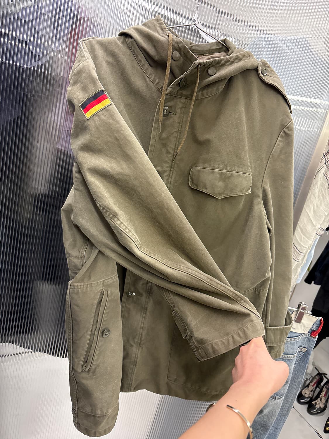 80s 독일 군용 필드 자켓 상품이미지5
