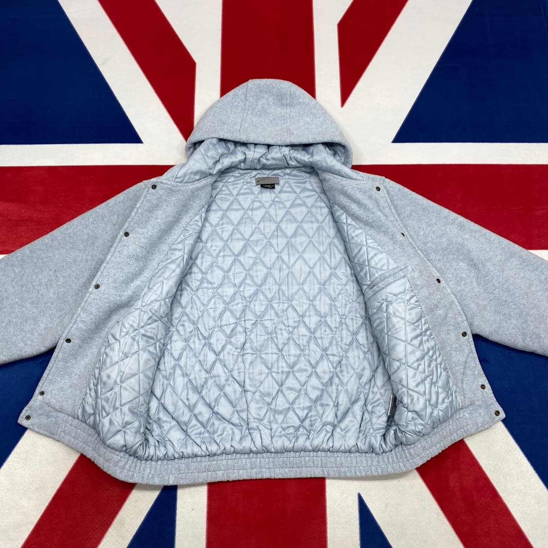 00s 나이키 스카이블루 후리스점퍼 XL 상품이미지3