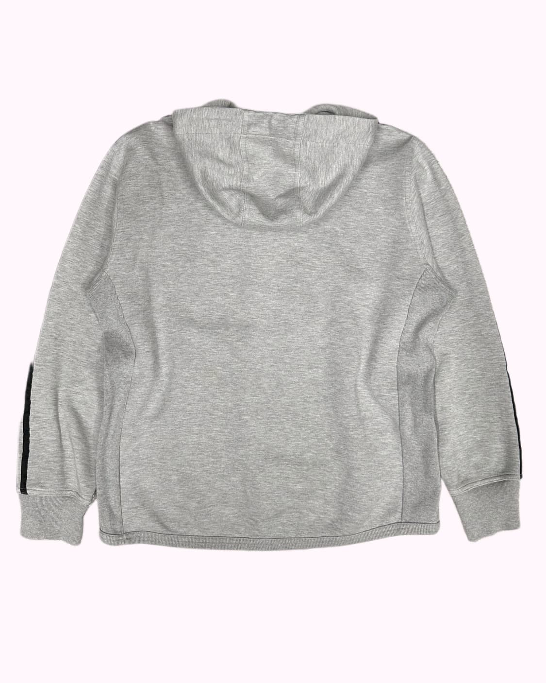 logo grey half zip-up hood 상품이미지4