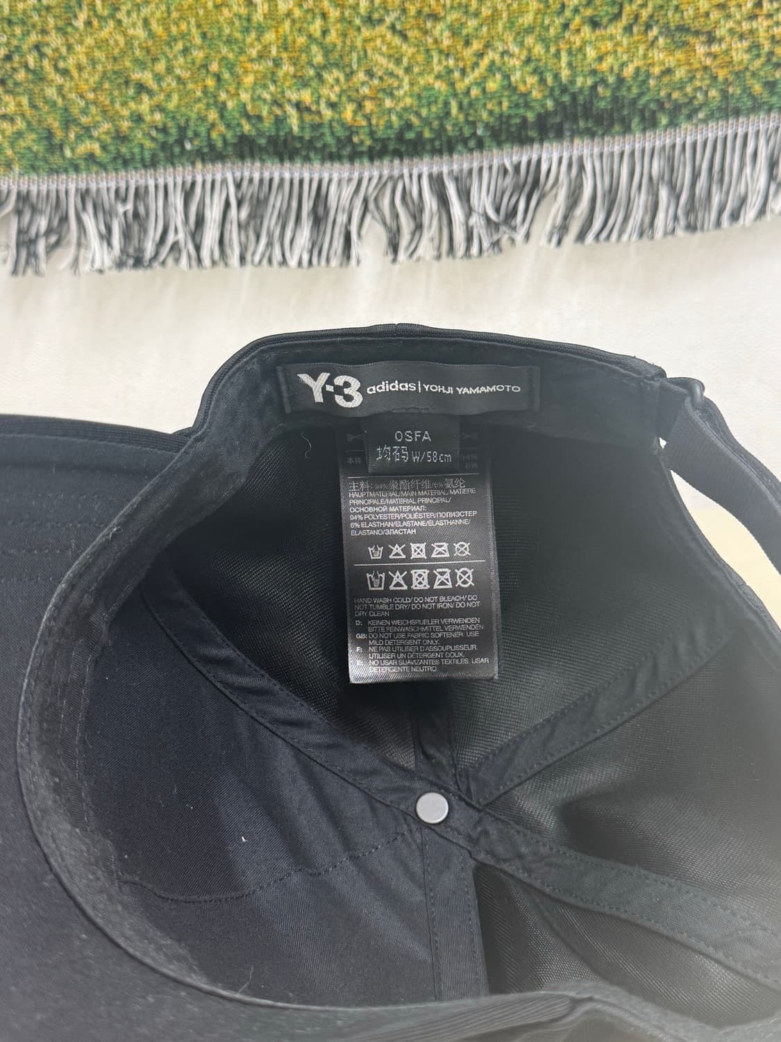 Y-3 ball cap/A11 상품이미지2