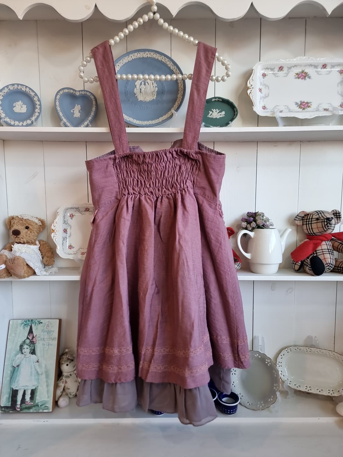 axes femme(엑시즈팜) 라일락 로맨틱 점퍼스커트원피스 상품이미지7